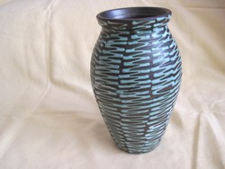 Lénárt kerámia váza 21 cm hibátlan,jelzett