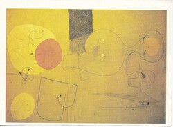 Képeslap / Juan Miró / munkája