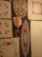 15 Pieces of old embroidery no minimum price !!!
