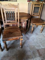 Egzotikus fából készült székek