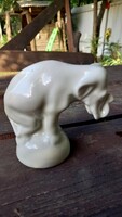 Drasche fehér porcelán elefánt