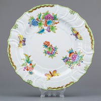 Herend Victoria Patterned Rocaille Round Serving Bowl # mc1010
