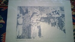 Retro-first free May 1. Etching