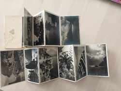 Garda Tó leporelló képsorozat, képeslap sorozat, 12 képpel