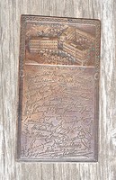 Prisoners of the Soviets 1919 nation. Collective prison, plain berán plaque, extremely rare!