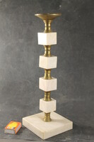 Antique marble candlestick 144