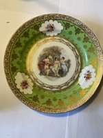 6 pieces of cake on a plate (set) and serving bowl