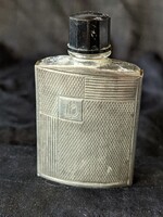 Silver antique perfume bottle