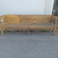 Folk bench