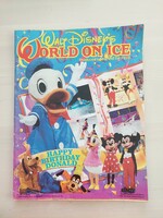 Disney on ice, 1988, Hungarian edition, with poster, retro magazine