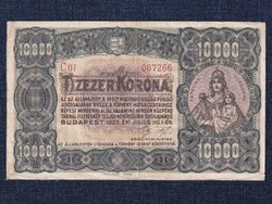 Kisméretű Korona államjegyek 10000 Korona bankjegy 1923 (id62801)