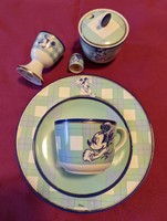 Porcelain disney breakfast set 6 pieces