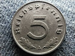 Németország Horogkeresztes 5 birodalmi pfennig 1943 A (id59202)