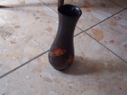 Kézzel festett kínai lakk váza