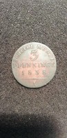 Prussia iii. Frederick William (1797-) 1806-1840. Cu-3 pfennig 1838 a