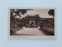 Old postcard 1942 Balatonfüred spa tibor-fürdő photo postcard