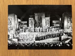 SZEGEDI Szabadtéri Játékok - Jelenet - Verdi " Aida " c. operájának II. felvonásából képeslap