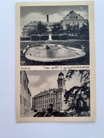 Old postcard tisza hostel spa photo postcard