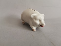 Porcelán disznó persely / Porcelain money pig