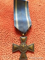 German wehrmacht 18 years of service cross on ribbon