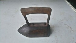 Rrr !!! Small Bieder bronze collar / lace iron 1840 / 50k beautiful original patinated condition 12 cm