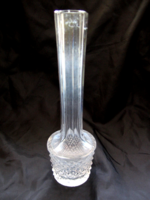 Art deco kristály szálas váza