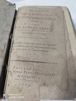 Antik könyv Mi Urunk Jésus Kristusnak új Testamentoma, Pozsony, 1803