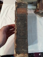 Antik latin nyelvű hatalmas könyv 1729