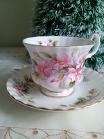 Price drop last provided !!! Royal Albert wild rose and moss rose porcelain cup and placemat