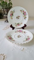 2 pcs.Royal albert, moss rose saucer, also for replacement