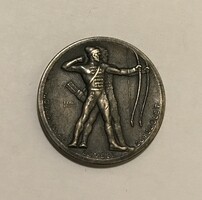 Gamma sniper association silver commemorative coin berán lajos