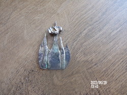 Pazar ezüst iparművész medál-22,6 gr
