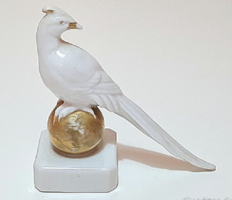 Ritka ENS porcelán madár figura