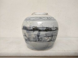 Antique chinese porcelain tea ginger holder vase china asia 152 5610