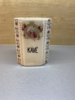 Coffee holder / storage, porcelain