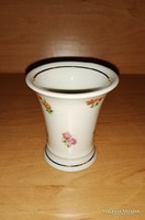 Régi Unterweissbach virágmintás porcelán váza 7,5 cm (19/d)