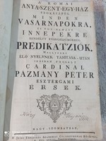 Pázmány Péter Prédikációk 1768