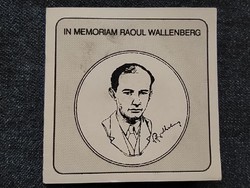Raoul Wallenberg a magyar zsidók megmentője 1 uncia .999 ezüst tanúsítványa (id58786)