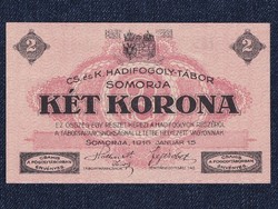 CS. és K. Hadifogoly-tábor Somorja 2 Korona szükségpénz 1916 (id62810)