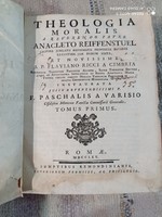 Theologia moralis, Rome, 1765