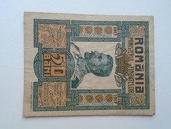 G21.1 ROMÁNIA 50 bani 1917  VF