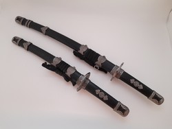 Kínai daisho (daisó) rövid kardok, dísz szamurájkardok