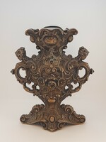 Bronzed spiater decorative vase (mv)