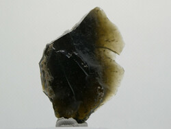 Golden horse obsidian: natural volcanic glass with golden brown spots. 4.4 grams