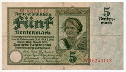 Németország 5 német Márka, 1926