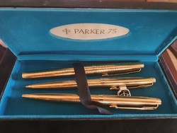 Parker aranyozott toll készlet, rotring, tus