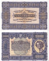 Magyarország 100000 korona REPLIKA 1923 UNC