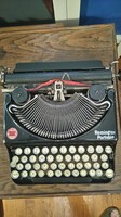 About 100 years old Remington portable USA typewriter with Hungarian keyboard, cheap!