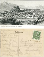 Régi képeslap - Salzburg