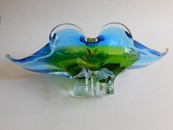 Sommerso glass bowl 31 cm